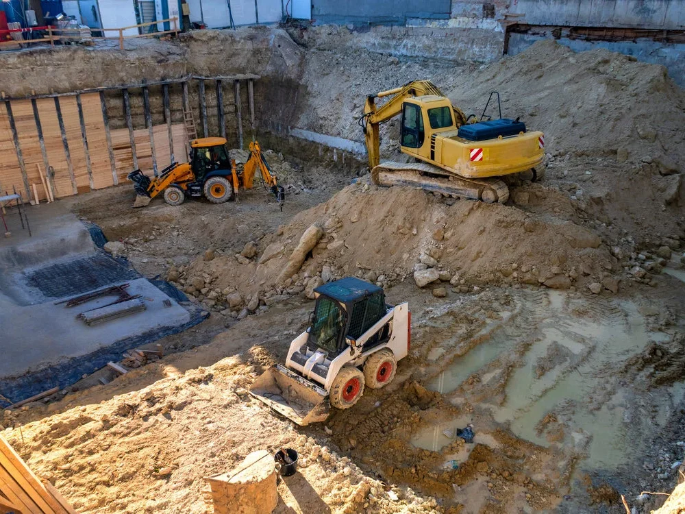 Travaux de construction