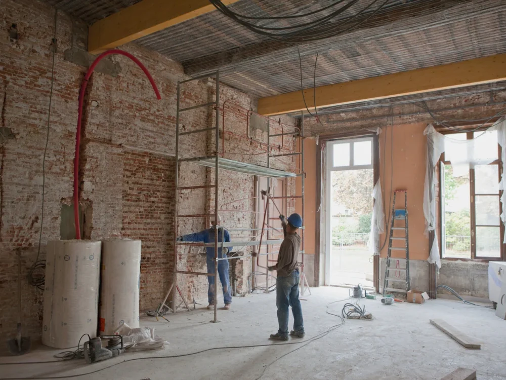 Travaux de rénovation